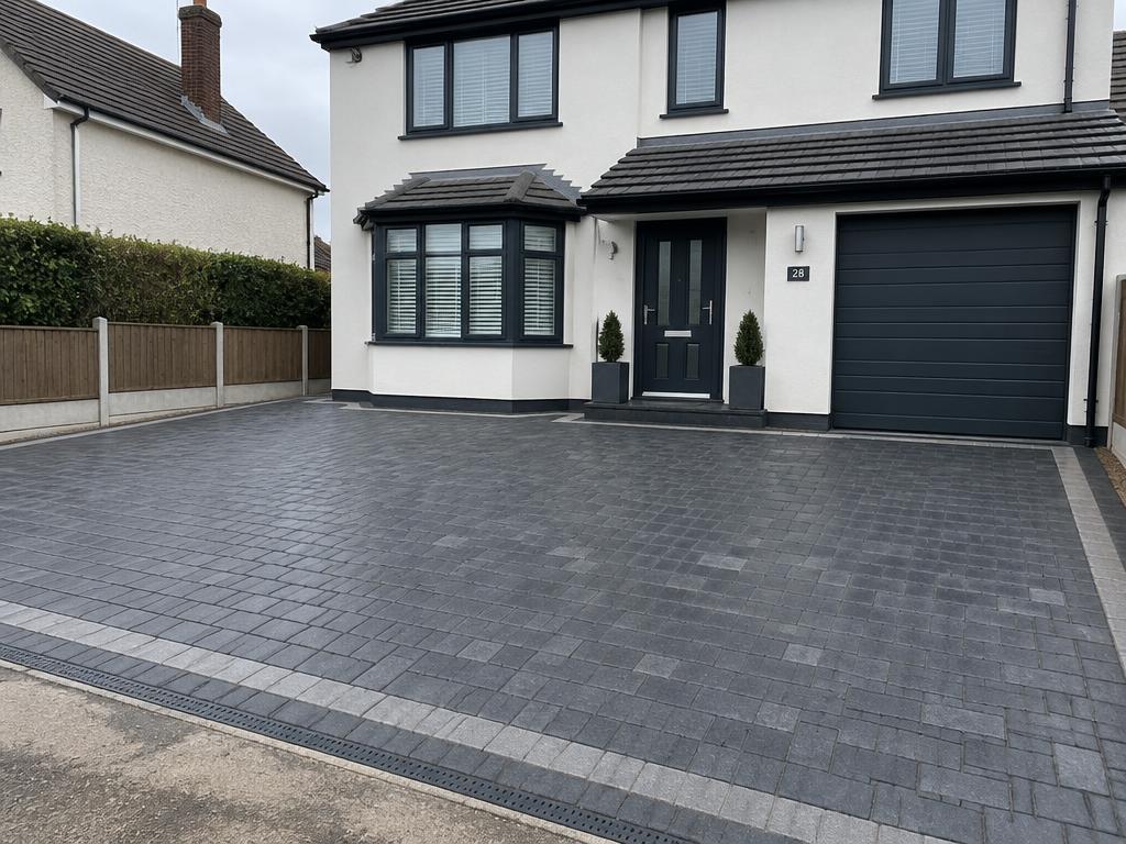 Block-Paved Driveway — Wrexham